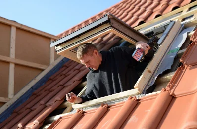 Pose de fenêtres de toit Velux à Loudet
